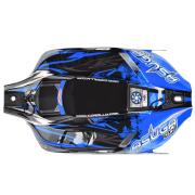 Team Corally C-00180-857-B Polycarbonate Body - Asuga ASUGA XLR - Painted BLUE - Cut - 1 pc