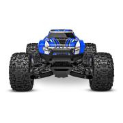 Traxxas TRX107154-1-BLUE mini Maxx bl-2s incl. batterrij en usb-oplader