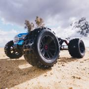 Arrma 1/8 KRATON 6S V5 4WD BLX Speed Monster Truck met Spektrum Firma RTR, Blauw