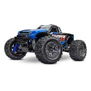 Traxxas STAMPEDE 4X4 BL2-S BRUSHLESS 1/10 SCALE 4WD MONSTER TRUCK TQ 2.4GHZ - BLUE TRX67154-4BLUE