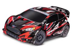 Traxxas Ford Fiesta ST Rally BL-2s - Rood