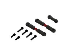 Arrma ARA340217 Aluminum Adjustable Steering Links Set B (2): GROM