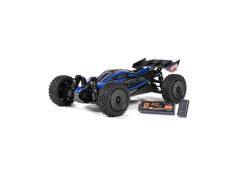 Arrma TYPHON GROM 223S BLX Brushless 4X4 Small Scale Buggy RTR with Battery & Charger, Blue