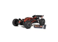 Arrma TYPHON GROM 223S BLX Brushless 4X4 Small Scale Buggy RTR with Battery & Charger, Red