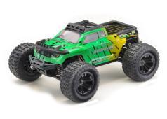 Absima 16008 MINI AMT 4WD Monster Truck 1:16 2,4GHz RTR geel/groen