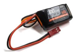 Spektrum SPMX3003SJ30 3S 11.1V 300mAh 30C LiPo Battery: RCY