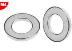 Team Corally C-3201-40 Washer M4 - Galvanized Steel - 10 pcs