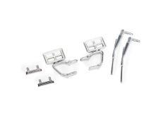 TRAXXAS DOOR HANDLES (LEFT & RIGHT)/ MIRRORS, SIDE (LEFT en RIGHT)/ WINDSHIELD WIPERS (FITS 9812 BODY)