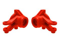 Traxxas TRX10736-RED Steering blocks, left & right (red)