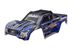 TRX7868-BLUE BODY, X-MAXX ULTIMATE, BLUE (PAINTED, DECALS APPLIED) (ASSEMBLED WITH FRONT & REAR BODY MOUNTS, REAR BODY S