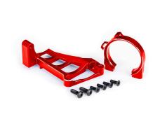 Traxxas  TRX10261-RED Motor mounts (front & rear) (red-anodized 6061-T6 aluminum)