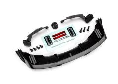 Traxxas  TRX10513 Diffuser, rear/ retainer/ body supports