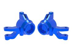 Traxxas 10734-BLUE Steering blocks, 6061-T6 aluminum (blue-anodized)