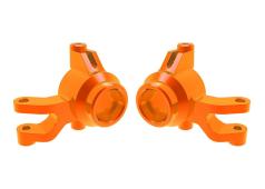 Traxxas 10734-RED Steering blocks, 6061-T6 aluminum (orange-anodized)