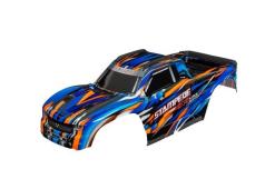 Traxxas Body, Stampede 4X4 VXL, orange