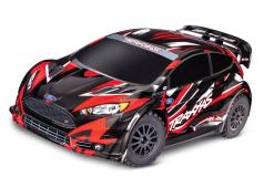Traxxas Ford Fiesta ST Rally BL-2s - Rood