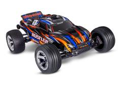 Traxxas Rustler 2WD BL-2S HD Oranje