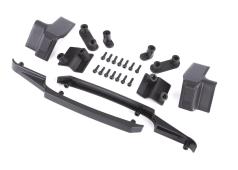 Traxxas TRX10224 Body reinforcement set, black/ skid pads