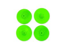 Traxxas TRX10457-GRN Wheel discs (green) (4)