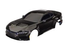 Traxxas TRX10511-BLK Body, Ford Mustang, complete (black)