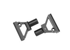 Traxxas TRX10534-GRAY Suspension arms, lower, front, 6061-T6 aluminum (gray-anodized)