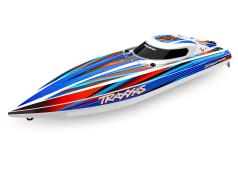 Traxxas TRX106064-4BLUE  Disruptor 4S  High-Performance Boat Blue