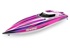 Traxxas TRX106064-4PINK Disruptor 4s High-Performance Boat Pink