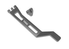 Traxxas TRX10726-GRAY Battery hold-down, hold-down post gray-anodized