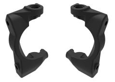 Traxxas TRX10732-BLK Caster blocks (c-hubs), left & right (black)