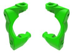 Traxxas TRX10732-GRN Caster blocks (c-hubs), left & right (green)