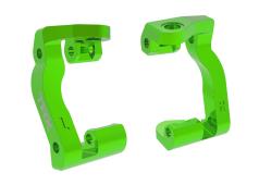 Traxxas TRX10733-GRN Caster blocks (c-hubs), 6061-T6 aluminum (green-anodized), left & right