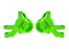 Traxxas TRX10734-GRN Steering blocks, 6061-T6 aluminum (green-anodized)