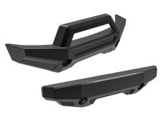 Traxxas TRX10735-BLK Bumper, front (1)/ rear (1) (black)