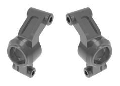 Traxxas TRX10751-GRAY Carriers, stub axle, 6061-T6 aluminum (gray-anodized) (left & right)