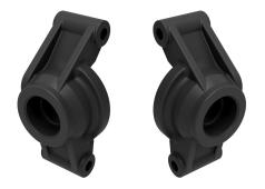 Traxxas TRX10752-BLK Carriers, stub axle (black) (rear) (left & right)