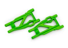 Traxxas TRX3655-GRN Suspension arms, green, front/rear (left & right), heavy duty (2)