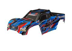 Traxxas TRX7867-BLUE Body, X-Maxx, blue (painted, decals applied)