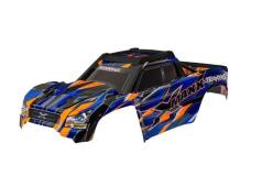 Traxxas TRX7867-ORNG Body, X-Maxx, orange (painted, decals applied)