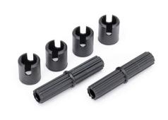 Traxxas TRX8139 Half shafts, center (external splined)