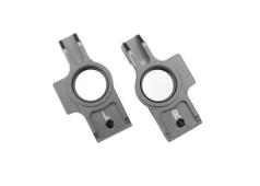 Traxxas TRX8352X-GRAY Carriers, stub axle, 6061-T6 aluminum (gray-anodized)