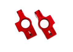 Traxxas TRX8352X-RED Carriers, stub axle, 6061-T6 aluminum (red-anodized)