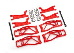 Traxxas TRX8995R Ophangset, WideMaxx, rood