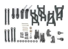 Traxxas TRX9182-GRAY Outer Driveline & Suspension Upgrade Kit, extreme heavy duty, gray