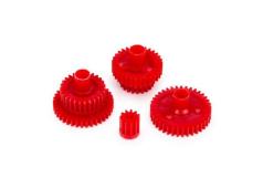 Traxxas TRX9776A Gear set, transmission (6.8:1 reduction ratio)/ pinion gear, 11-tooth (for use only with portal drive a