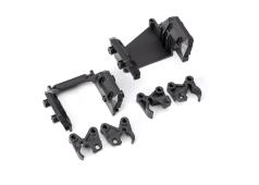 Traxxas TRX9831 Shock mounts, dual, front & rear (left & right, upper & lower)