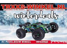 Wintert TRAXXAS SLEDGE BELTED SLEDGEHAMMER - GREEN zonder accu's en lader TRX95096-4GRN