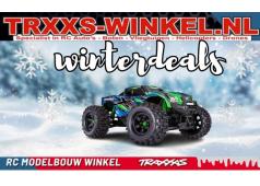 Wintert TRAXXAS X-MAXX 4WD 8S BELTED MONSTER TRUCK GREEN TRX77096-4GRN