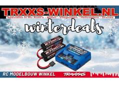 Wintert Traxxas TRX2997 Complete batterij / oplader (inclusief 2973 Dual iD-oplader (1), 2890X 6700 mAh 14,8 V 4-cel 25C