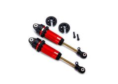 traxxas TRX7462-RED Shocks, GTR xx-long red-anodized, PTFE-coated bodies with TiN shafts (fully assembled, without sprin