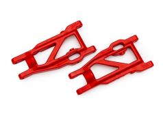 Traxxas TRX3655-RED Suspension arms, red, front/rear (left & right), heavy duty (2)